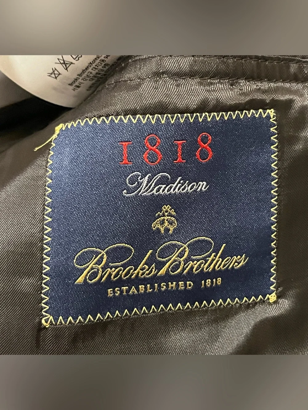 Brooks Brothers 40R Brown Plaid 100% Madison 1818 Tailored Fit ITALY $1250 MINT